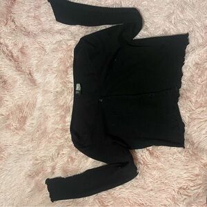 Black Long Sleeve Cardigan